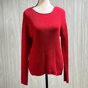 Calvin Klein Jeans women’s red sweater size large